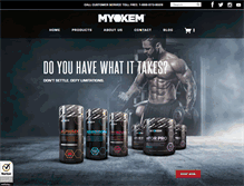 Tablet Screenshot of myokem.com